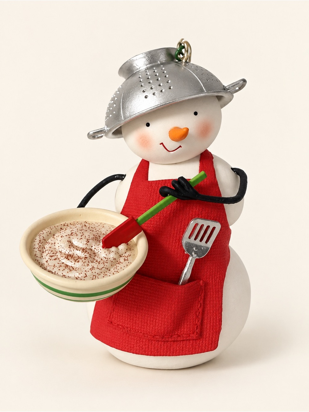 Hallmark Keepsake Merry in the Making Snowman Chef Ornament 2015